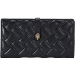 Kurt Geiger Leather Soft Wallet - Black Other