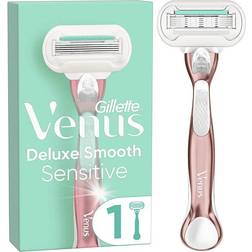 Gillette Venus Pro Smooth Sensitive Handle 1 Refill 1 Hook