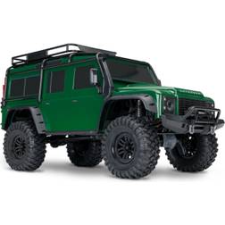 Traxxas TRX-4 Land Rover Defender Clipless Grön RTR