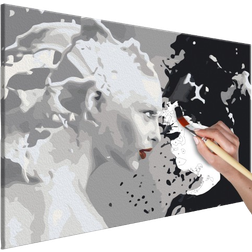 Paint Your Own Picture Black & White 60x40cm