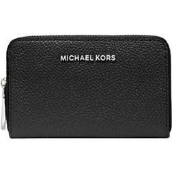 Michael Kors Small Pebbled Leather Wallet - Black