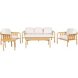 Pacific Lifestyle Valletta Seating Orange Outdoor Lounge Set