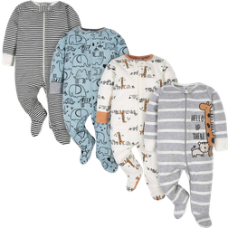 Gerber Sleep 'N Plays 4-pack - Jungle Blue