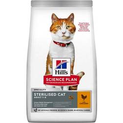 Hill's Science Plan Adult Sterilized Chicken Cat Food 3kg