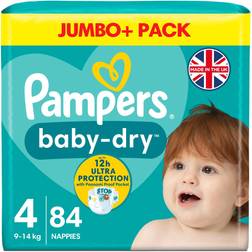 Pampers Baby Dry Size 4 9-14kg 84pcs