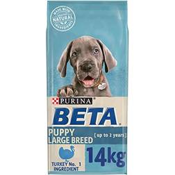 Purina BETA Puppy Large Breed Dry Dog Food Turkey 14kg