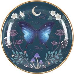 Something Different Round Midnight Moth Trinket Dish Decorative Item