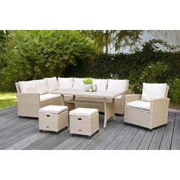 Bellavista Gartenmöbel-Set Prato 6tlg Lounge-Set