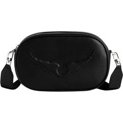 Zadig & Voltaire Crossbody Bag with Flap Black