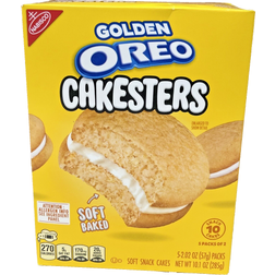 Oreo Nabisco Golden Cakesters 10.1 oz 10.1oz 5pcs
