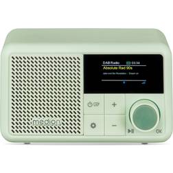 Medion S66822 Tragbares Mini DAB+ Radio mit Bluetooth Akku