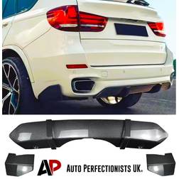 Auto Perfectionists UK BMW X5 F15 M Sport Carbon Fibre Rear Diffuser Lip Valance Bumper