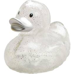 Duckshop Rubber Ducky Glitzer Silver 9cm