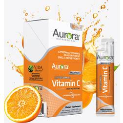 Aurora NutraScience Mega-Pack+ Liposomal Vitamin C 3.000 mg 10 Packs 10 pcs