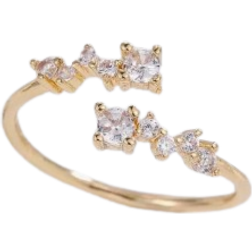 Shein Rhinestone Decor Wrap Ring