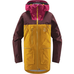 Haglöfs Vassi GTX Pro Jacket Women - Autumn Leaves/Burgundy Brown