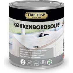 Trip trap Køkkenbordsolie Træbeskyttelse Hvid 0.75L
