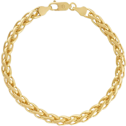 Esquire Wheat Link Chain Bracelet - Gold