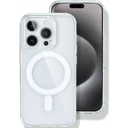 Shein Transparent Magnetic Wireless Charging Case for Galaxy S23
