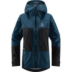 Haglöfs Roc Sheer GTX Jacket Women - Dark Ocean/True Black