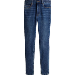 H&M Skinny High Jeans - Dark Denim Blue