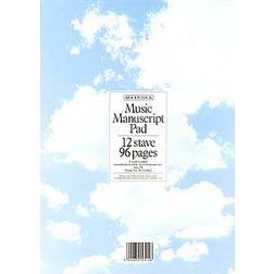 Woodstock A4 Music Manuscript Pad