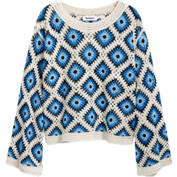 Desigual Crochet Sweater - Multicolor