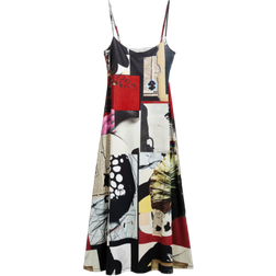 Desigual Lacroix Midi Dress - Blanc