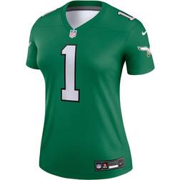 Nike Women's Jalen Hurts Philadelphia Eagles Kelly Green Alternate Legend Player Performance Top