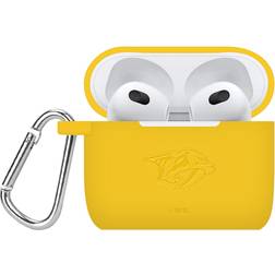 Artinian Nashville Predators Debossed Silicone AirPods 3 Case Cover