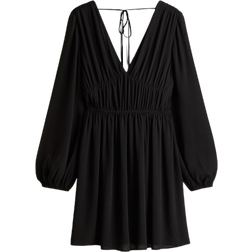 H&M Dress with Open Back - Black