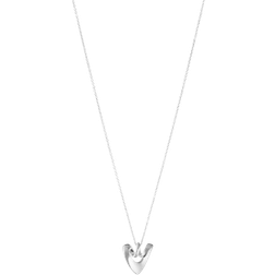 Georg Jensen 2025 Heart Pendant Necklace - Silver