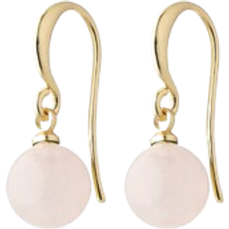 Pilgrim Goldie Earrings - Gold/Pink