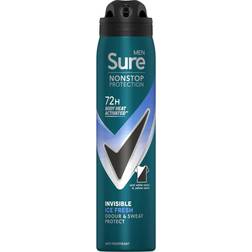 Sure Nonstop Protection Invisible Ice Fresh Anti-Perspirant Deo Sprey 250ml