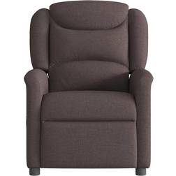 vidaXL Electric Recliner Chair Dark Brown Armchair 100cm