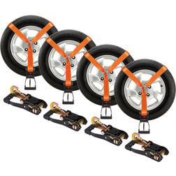 VEVOR Ratchet Tie Down Straps Kit 4-Pack