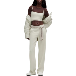Lululemon Softstreme Pintuck Mid Rise Pant - Bone