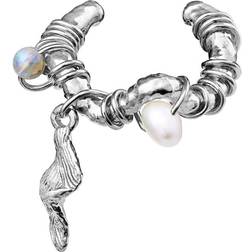 Maanesten Julia Earcuff - Silver/Pearl/Opal