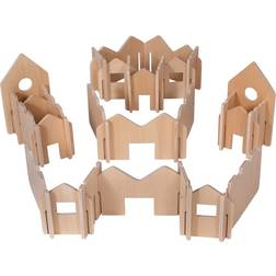 The Freckled Frog The Happy Architect Natural Set 28 Pieces