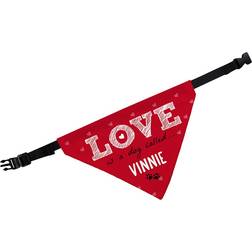 Personalised Memento Company Love Dog Bandana 24x14x1cm