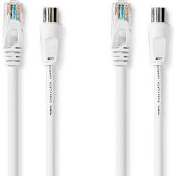 Nedis Coax/Cat6 RJ45 - Coax/Cat6 RJ45 M-M 5m