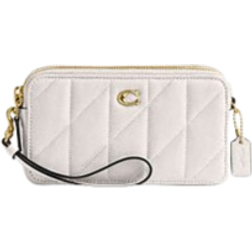 Coach Kira Crossbody Bag With Pillow Quilting - Nappa Leather/Brass/Chalk