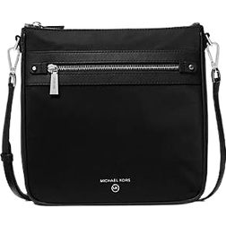 Michael Kors Jet Set Large Nylon Gabardine Messenger Bag - Black