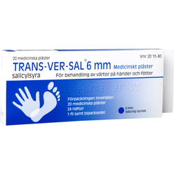 Trans-Ver-Sal Medicinskt Plåster 6mm 20-pack