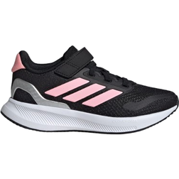 adidas Kid's Runfalcon 5 - Core Black/Pink Spark/Silver Metallic