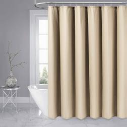Dynamene Waffle 13pcs Curtain and Hook Set Beige