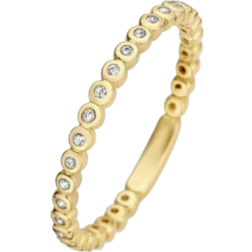 Isabel Bernard Rivoli Aélys Ring - Gold/Transparent
