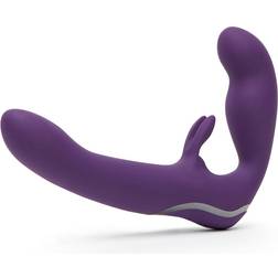 LoveHoney Desire Vibrating Strapless Strap-on Dildo