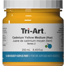 Tri-Art High Viscosity Acrylic Paint Cadmium Yellow Medium Hue 250ml