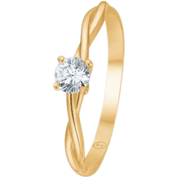 Mads Z Willow Ring - Gold/Transparent